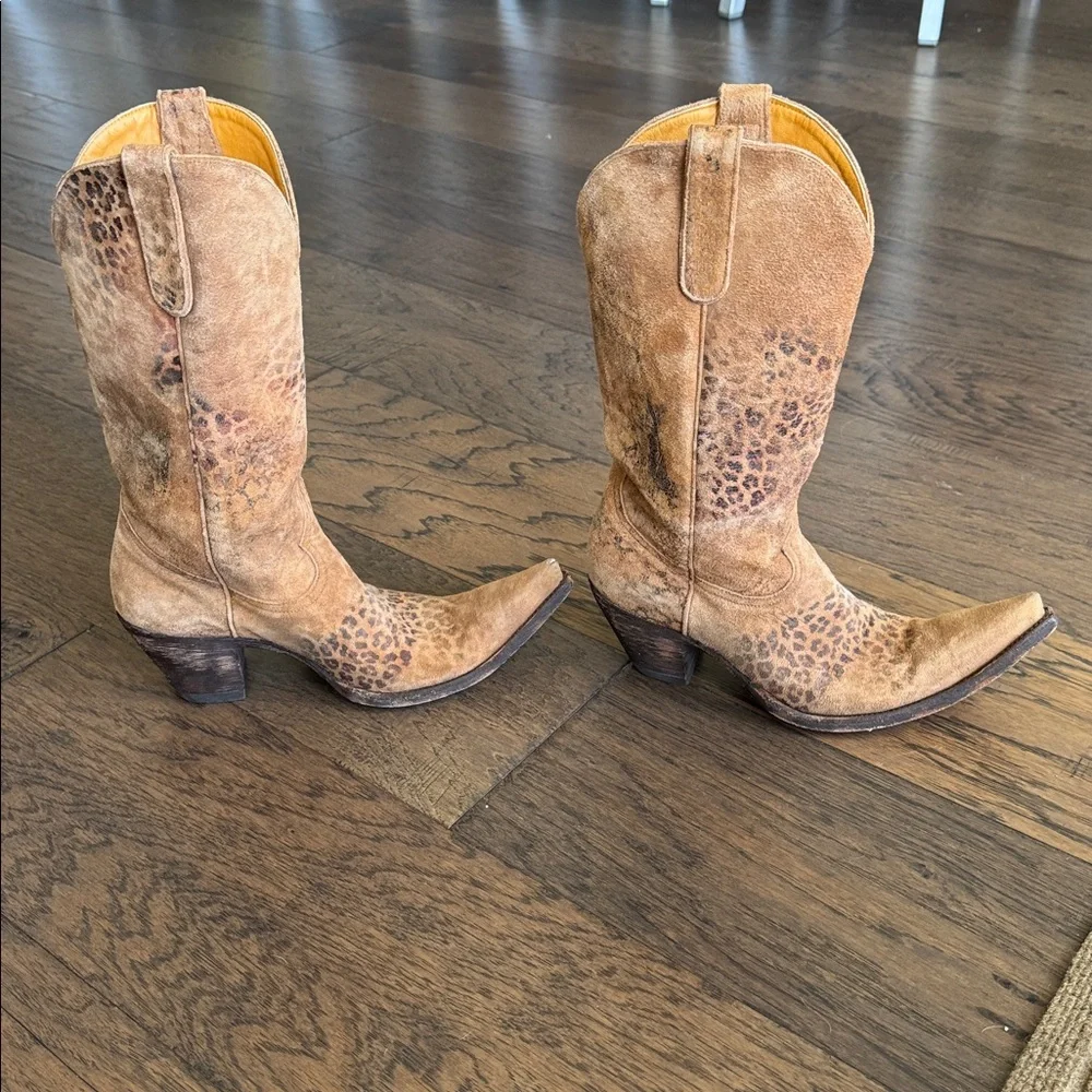 Old Gringo distressed suede boots - Picture 7 of 10